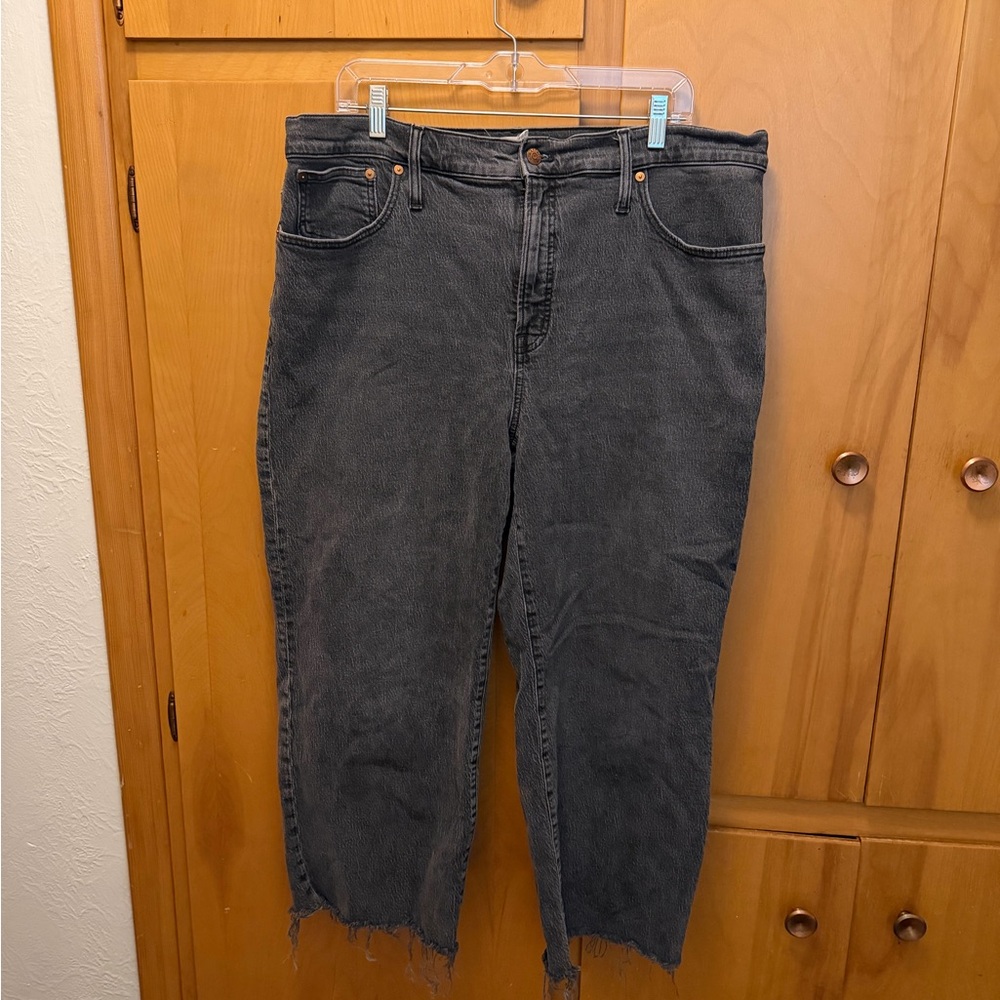 Madewell - The Perfect Vintage Wide Leg Crop Jean